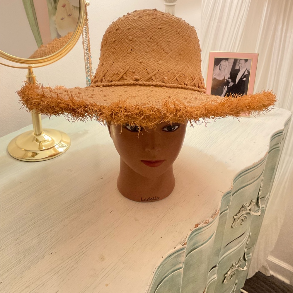 Scala Tan Straw Hat 🚫SOLD EBay🚫